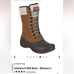 LIKE NEW! The North Face Shellista II Mid Winter Boot- size 6